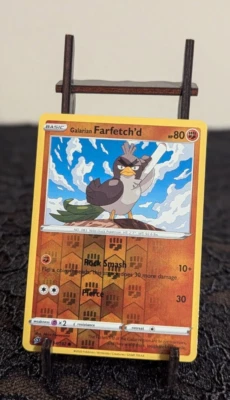 Pokémon TCG Galarian Farfetch'd 094/192 Swsh02: Rebel Clash Reverse Holo - 2020 - Image 1 of 3