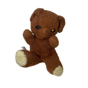 Vintage Knickerbocker Animal of Distinction Anfang 70er Jahre braun Teddybär Stofftier - Bild 1 von 9