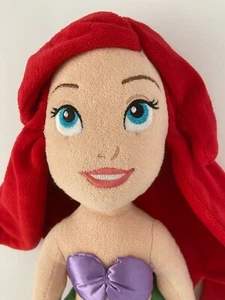 Disney Ariel The Little Mermaid Plush Doll Soft Body Princess Stuffed 20” EUC - Picture 1 of 7