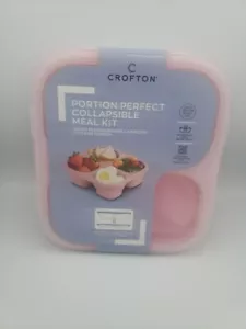 CROFTON PERFEKTE PORTION ZUSAMMENKLAPPBARES MAHLZEITSET 1 TASSE MIT 4 ABSCHNITTEN. BPA-FREI - Bild 1 von 3