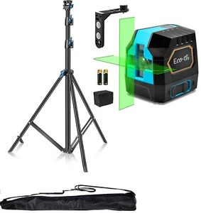 Brand New Unopened Self Leveling Laser Level Green Cross Line 360° Tripod Combo - Picture 1 of 12