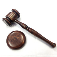 Special Handmade Wooden Judge gavel hammer natural wood collectible