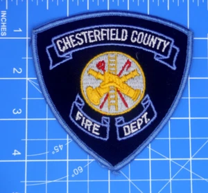 Parche de colección del Departamento de Bomberos del Condado de Chesterfield Virginia - Imagen 1 de 2