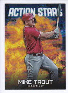 2023 Topps Update Series #AS-29 MIKE TROUT Action Stars Insert - Picture 1 of 2