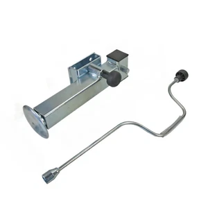 1x Soporte giratorio plegable remolque volquete cargador 410-655 mm 1300 kg continuo - Imagen 1 de 5