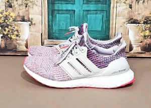 Adidas Ultraboost 4.0 Bliss Red/Khaki Comfort Sneakers Size Women's 9.5 - F36122 - Picture 1 of 9