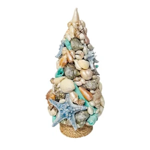 Coastal Shell Tabletop Tree - Picture 1 of 4