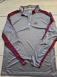 University Of Montana Colosseum Long Sleeve Mens XL Shirt Quarter Zip Pullover - Picture 1 of 4