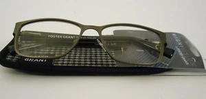 MEN'S Reading Glasses Magnivision BRYCE GUN MSRP $25.00 - 821 - Picture 1 of 4