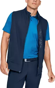 Under Armour ColdGear Golf Storm Vest, Navy, Water Repellent, XL or XXL,NEW - Picture 1 of 3