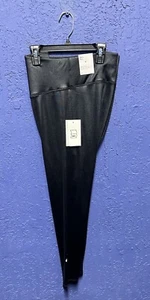 PLUS SIZE 1X Nike One Mid-Rise Shine Tights Womens DM9503 010 - Picture 1 of 4