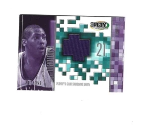 2001-02 Upper Deck Playmakers PC Shooting Shirt #JAS Jamaal Magloire HORNETS - Picture 1 of 1
