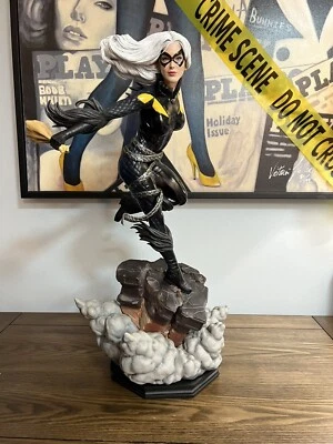 Black Cat Premium Format Sideshow Collectibles 256/500 Spider-Man - Image 1 of 4