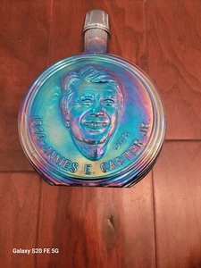 Jimmy Carter 8" Decanter Bottle President James Carter Jr. Wheaton First Edition - Picture 1 of 3