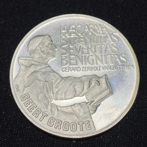 Currency Countries Netherlands - 25 ECU 1990 Silver - Geert Groote - Picture 1 of 2