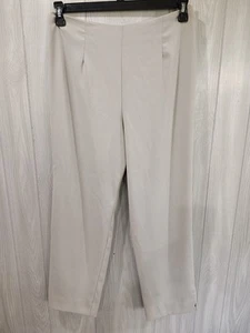 Vintage Women's Dani Max Beige Suit Pants 12 USA Office Church Old Money - Picture 1 of 8
