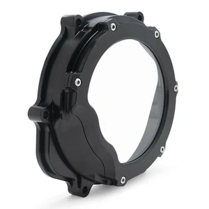 Aluminum Clutch Cover For Honda TRX450R 2004-2008 TRX450ER 11351-HP1-670 Black - Picture 1 of 12