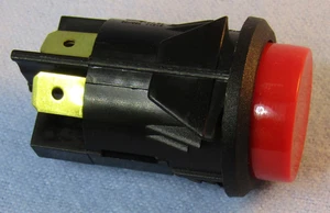 Philmore 30-757 SPST OFF-(ON) Momentary ON Round Red Push Button Switch 16A@125V - Picture 1 of 1