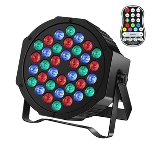 Rechargeable Stage Par Lights U`King RGB 36 LED Battery Powered Par Wireless ... - Picture 1 of 9
