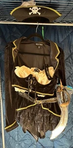 Neu mit Etikett Dolls Kill Fair Maiden sexy Piratenkostüm-Set Trickz n Treatz Größe LARGE - Bild 1 von 12
