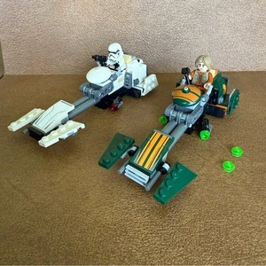 Lego Star Wars 75090 Ezra's Speeder Bike Rebels Minifiguren Figuren Stormtrooper - Bild 1 von 14