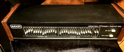 MXR Stereo Fifteen 15 Band EQ, Equalizer, Model 127-USA - Image 1 of 4