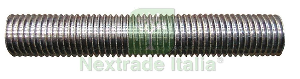 10PZ BARRA FILETTATA IN FERRO ZINCATO Ï MM. 6: - Immagine 1 di 1