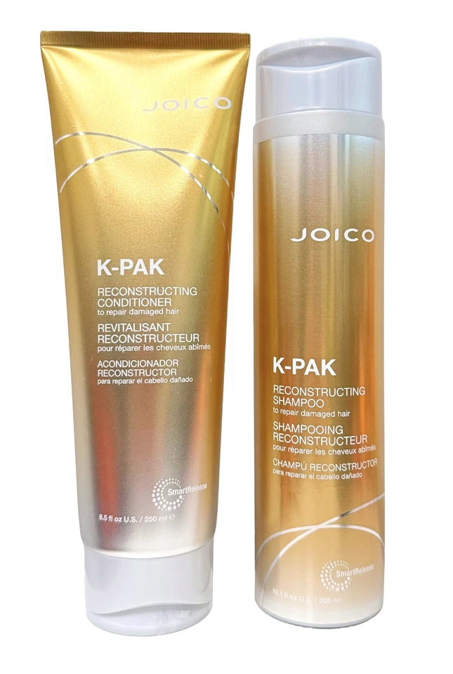 Joico K-Pak Reconstructing Hair Shampoo 10.14 oz & Conditioner 8.5 oz DUO Set - Image 1 of 1