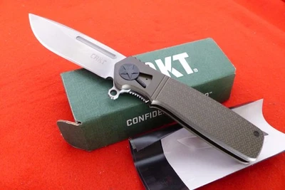 Columbia River CRKT 4,75 «закрытый K270GKP Homefront помощь Linerlock нож как новый в коробке - Изображение 1 из 4