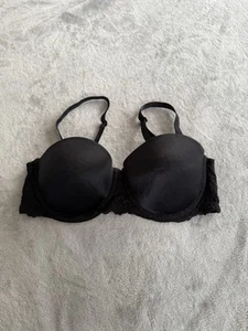 Wonderbra Black Underwire Full Coverage Women Bra Size: 38C - Picture 1 of 6