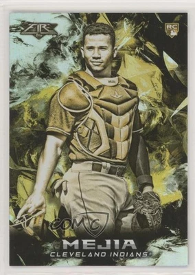 2018 Topps Fire Gold Minted Francisco Mejia #166 Rookie RC - Image 1 of 2