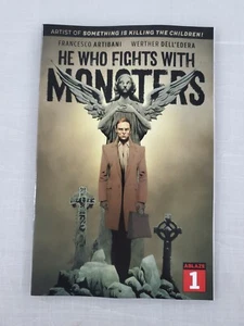 HE WHO FIGHTS MONSTERS #1 ABLAZE Comics CHOOSE VARIANT A, B, C, D, or F COVER - Picture 1 of 11