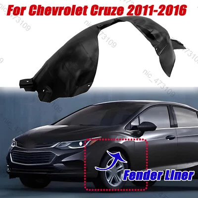 Front Driver Side Fender Liner For Chevrolet Cruze,2011 2012 2013 2014 2015 2016 Foto 1 de 4