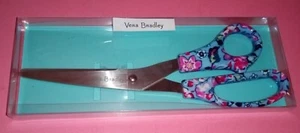 VERA BRADLEY SIGNATURE SCISSORS~BRAND NEW~CLEAR BOX~BID@$23.99~SCISSOR UP GALS! - Picture 1 of 4
