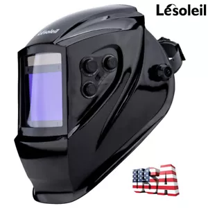 Casco de soldadura Skytle color real vista grande energía solar oscurecimiento automático capucha máscara - Imagen 1 de 12