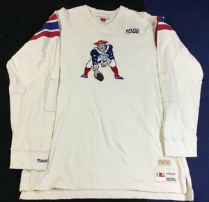 Vintage New England Patriots Football-NFL Mitchell & Ness Jersey SizeXL - Picture 1 of 10