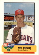 1994 Kinston Indians Fleer/ProCards #2644 Matt Williams