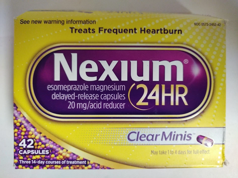 Магний эзомепразол Nexium 20 мг ClearMinis - 42 штуки срок годности 4/27 небольшая коробка DMG - Изображение 1 из 1