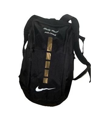Nike Elite Pro Aros Baloncesto Mochila Bolso Negro/Dorado BA5554-010 Raro “LEER” Foto 1 de 4