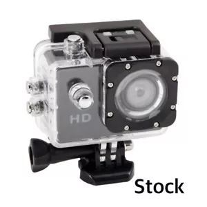 Sports Camera HD 1080p Mini camcorders Action Camera Video Full hd, Black - Picture 1 of 7