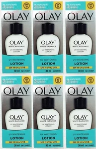 6 x Olay Daily UV Sun Protection Lotion SPF15 UVA UVB Face Moisturizer 30ml - Picture 1 of 5