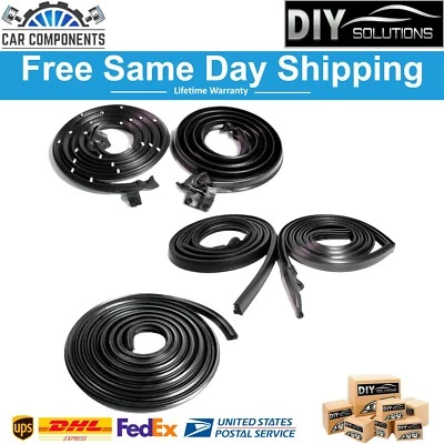 Kit de sellado de puerta, barandilla de techo y maletero TRQ para Buick Olds Pontiac Chevy 1965-66 Foto 1 de 4