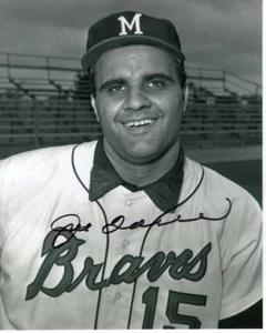 JOE TORRE Signed 8x10 MLB MILWAUKEE BRAVES Photo w/ Hologram COA - Picture 1 of 2