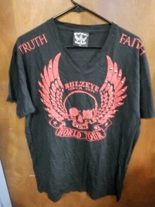 Camiseta Bulzeye Hombre XL Negra "World Tour" 103119AMT - Imagen 1 de 2