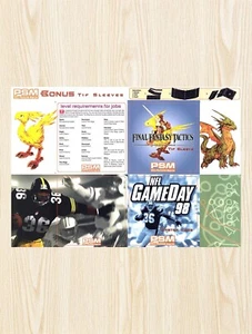 Final Fantasy Tactics PS1 Jewel Case Bonus Tip Sleeve Original 1997 Insert - Picture 1 of 2