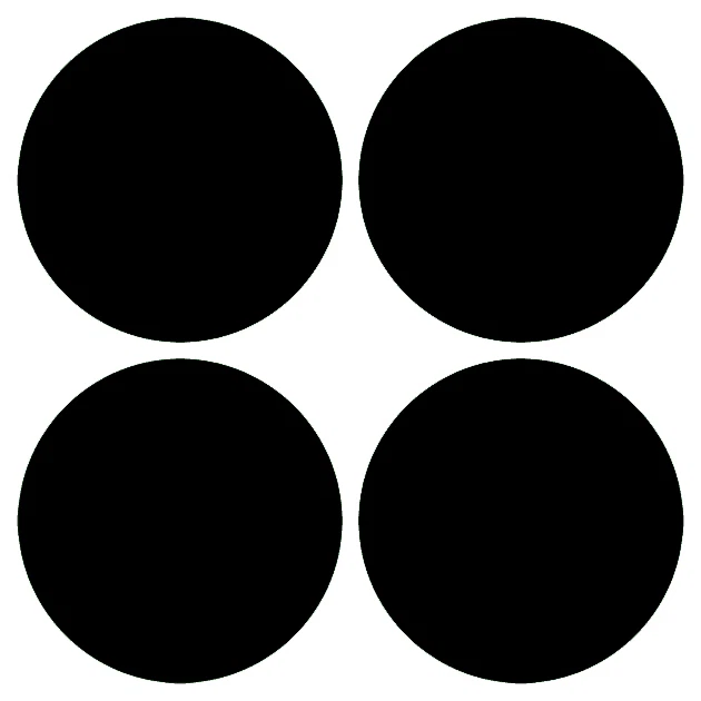 3M Scotchlite Reflective Helmet Stickers/Decals x4 France/ French law va colours