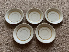 Vintage Victoria China Czechoslovakia Small Appetizer Plates/ Dish - Set of 5
