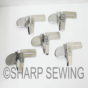 5 GRÖSSEN UNI ROHE KANTE EINFACH GEFALTET NÄHEN BINDER SET - Bild 1 von 1