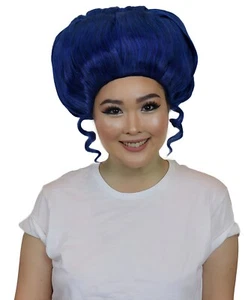 Women's TV Movie Character wig | Dark Blue Wigs HW-3871A - Picture 1 of 7