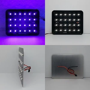 24W UV 395nm~400nm Purple LED +PCB DIY Spot Light Floodlit Bulb Lamp Curing - Picture 1 of 6